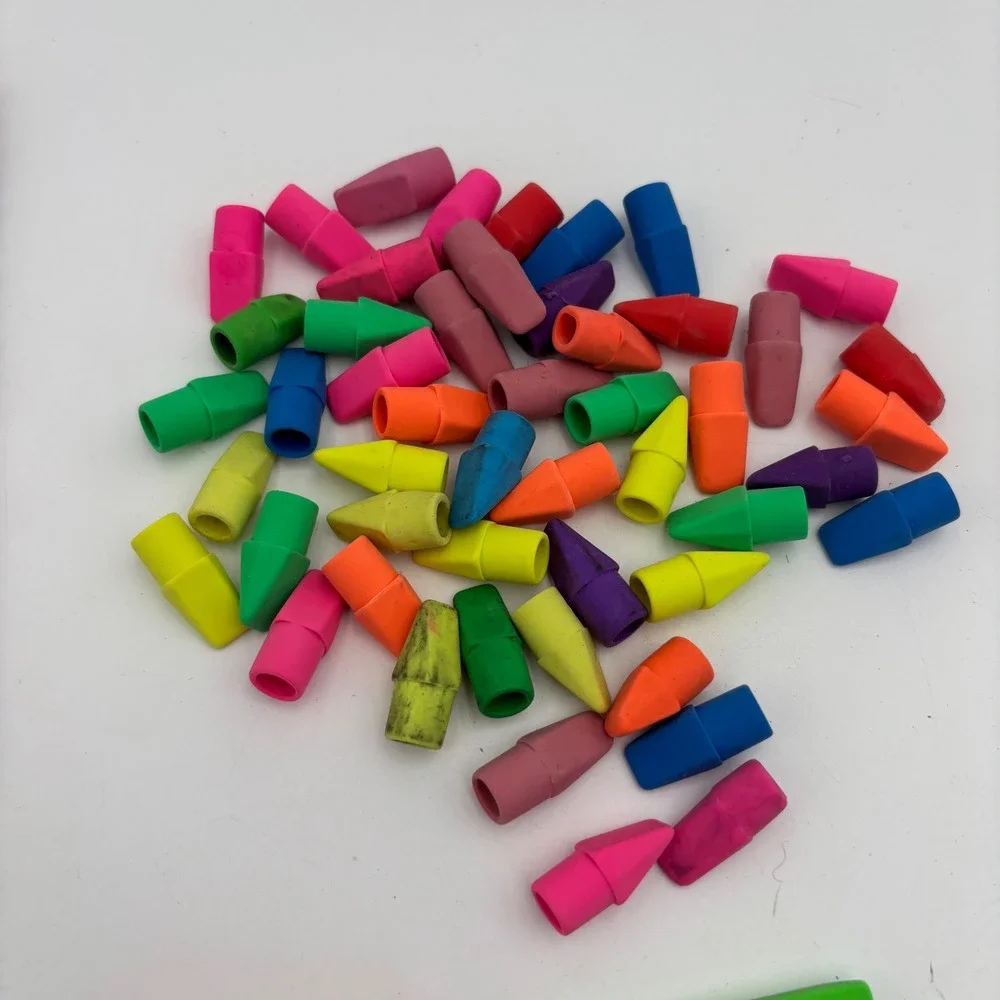 Mixed Pencil and Eraser Lot 105pc Multicolor Good Smencils Sanford Paper Mate